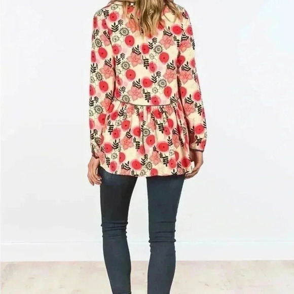 Matilda Jane Floral Peasant Boho Tunic Top Sz Small NWT - Picture 8 of 10